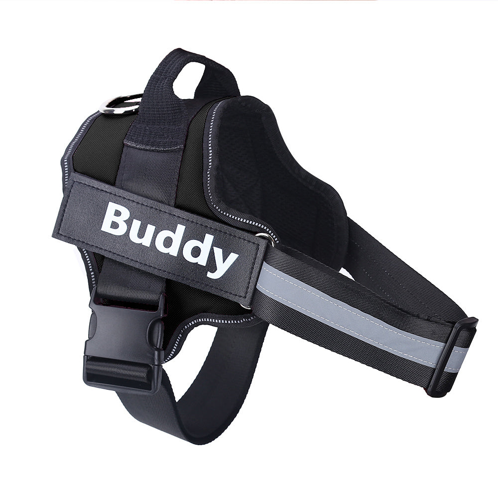 Personalized Dog Harness - No Pull, Reflective, Adjustable