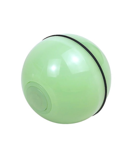 LED Laser Cat Toy - Electronic Rolling Pet Ball for Cats