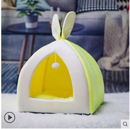 Cat House Villa | Cozy Cat Bed & Dog Kennel - AlexthePet