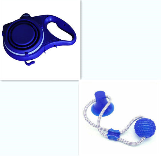 Pet Supplies With Water Bottle, Cup, Pet Rope-Alexthepet.com