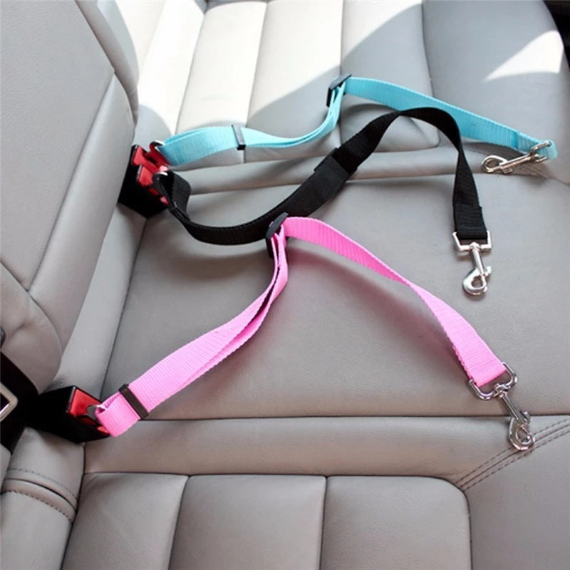 Adjustable Pet Car Seat Belt - Safe Pet Travel Accessories