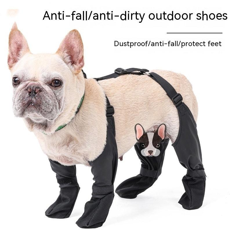 Waterproof Dog Shoes - Adjustable & Breathable Pet Boots CA