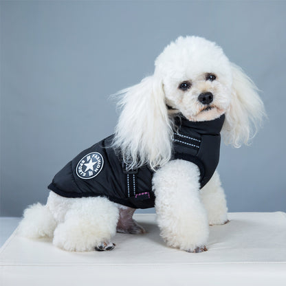 Waterproof Dog Clothes | Winter Coat with Harness for Dogs