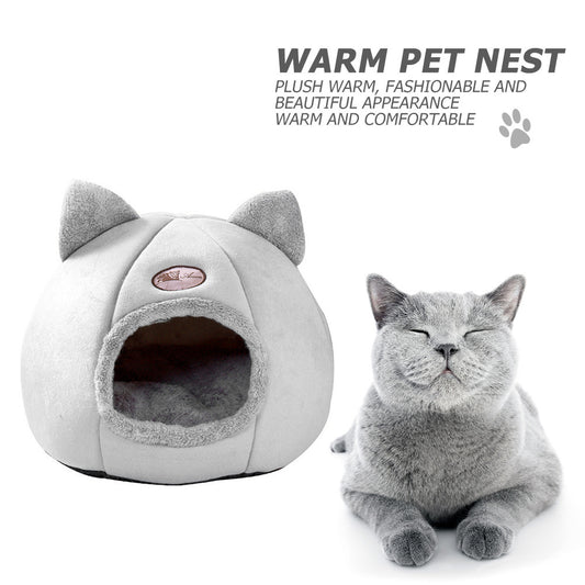 Winter Nest for Cats - Cozy Large Enclosed Sofa | AlexThePet