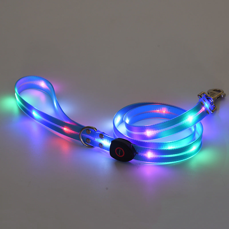 LED Luminous Collar - Rechargeable Nylon Pet Collar Canada