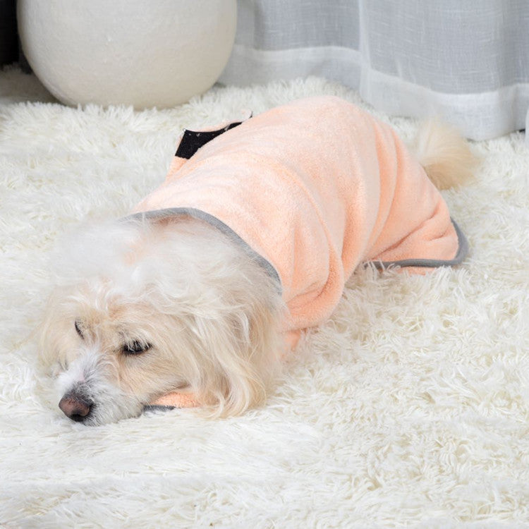 Quick Drying Pet Towel - Absorbent Bathrobe for Dogs & Cats