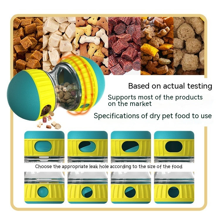 Food Dispensing Dog Toy Tumbler Leaky Food Ball Puzzle Toys