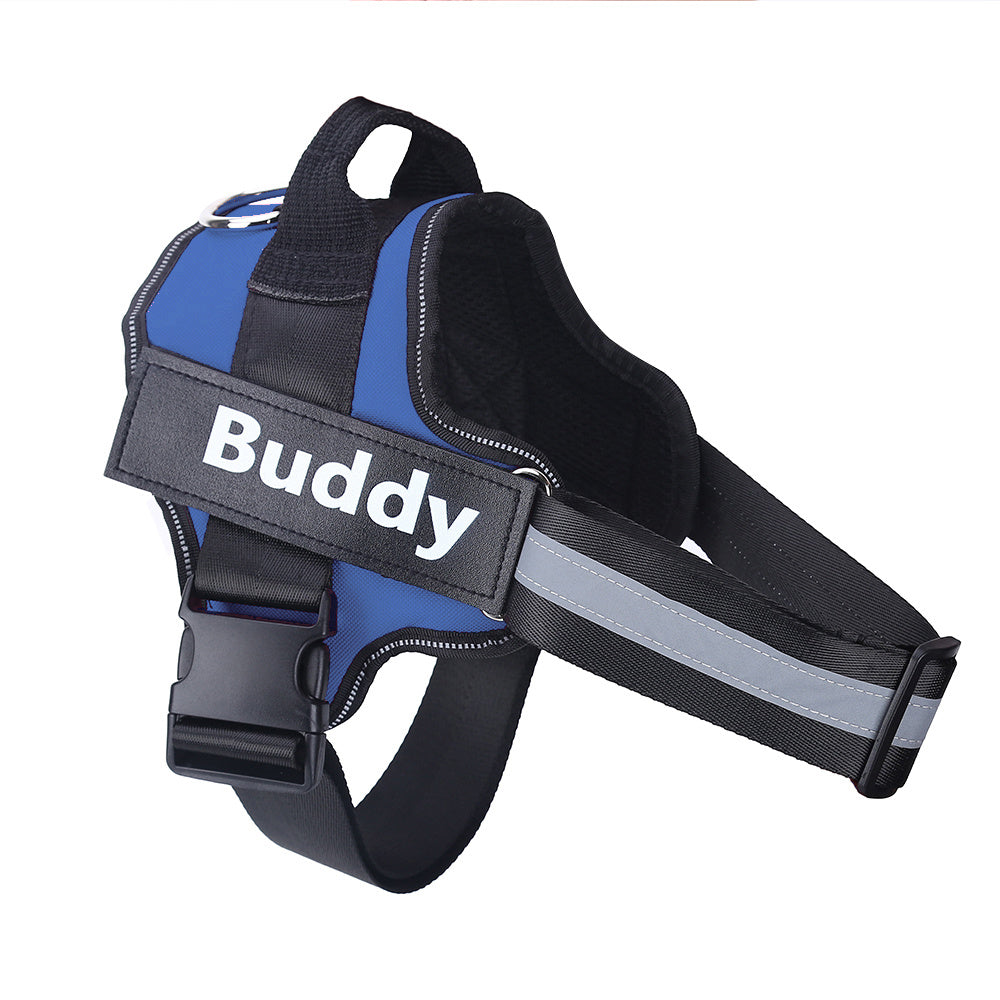 Personalized Dog Harness - No Pull, Reflective, Adjustable