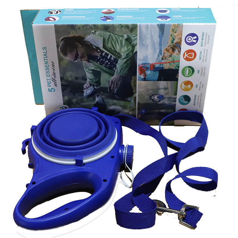 Pet Supplies With Water Bottle, Cup, Pet Rope-Alexthepet.com