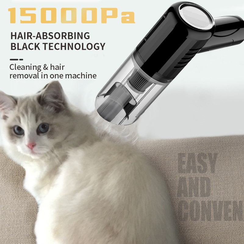 Pet Hair Vacuum for Dogs & Cats - Dual Use Handheld Cleaner