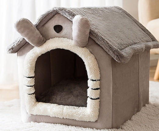 Foldable Dog House - Warm Winter Kennel & Pet Bed Canada