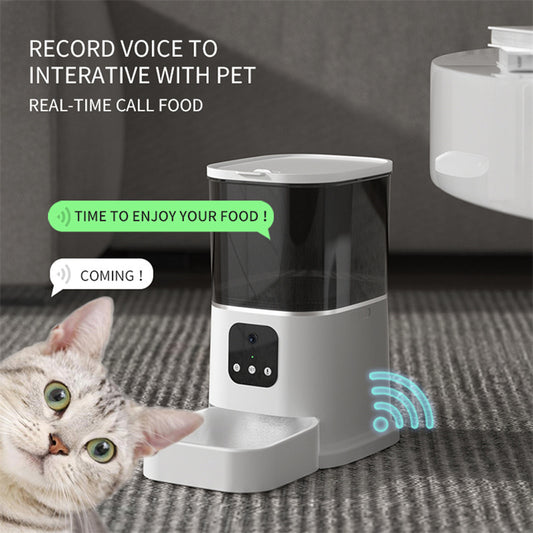 Pet Automatic Feeder - Smart WiFi Dispenser for Cats & Dogs