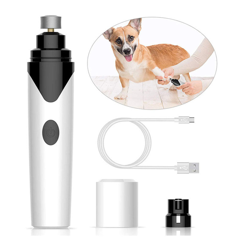 Pet Nail Clippers: Electric Sharpener for Dogs & Cats