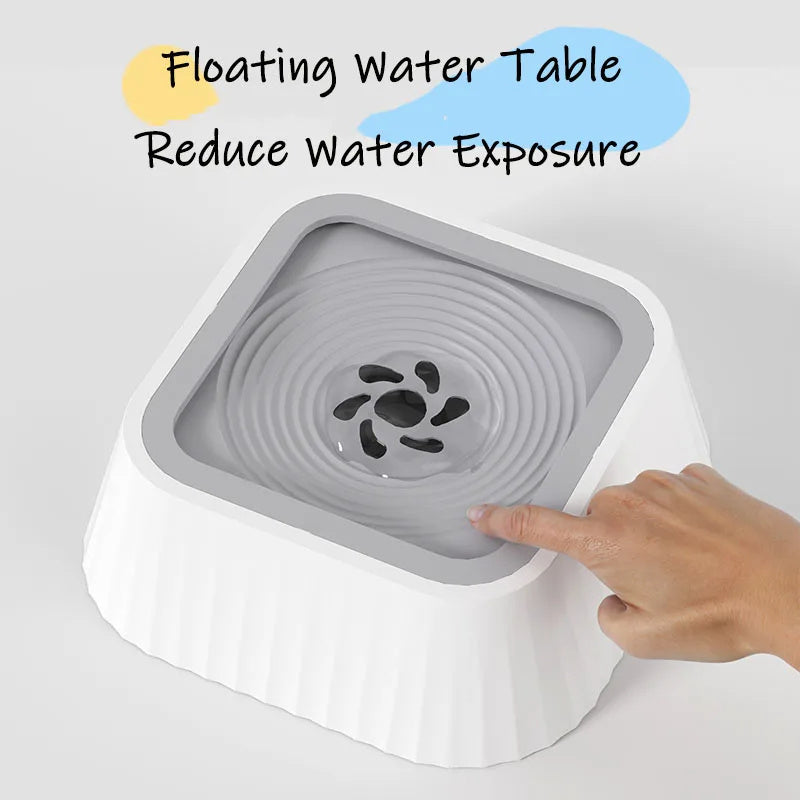 Floating Bowl - Splash-Free Portable Pet Water Bowl