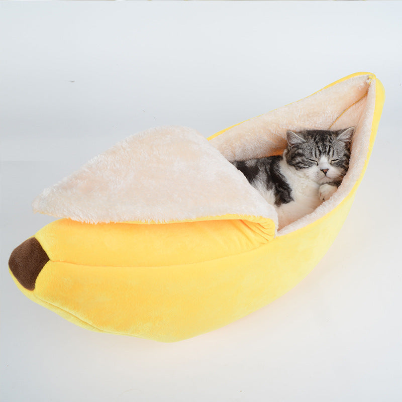 Removable and Washable Cat Bed - Cozy Nest for Pets 