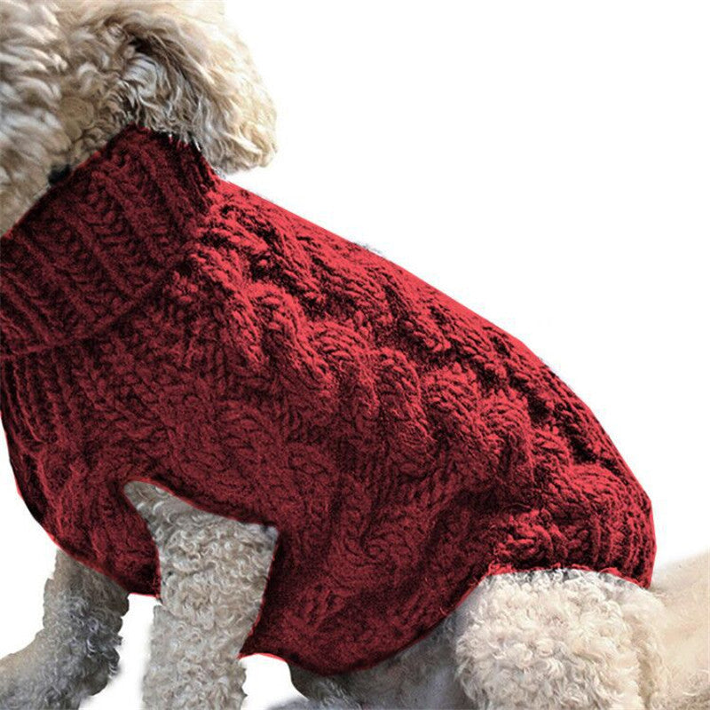 Pet Sweater - Winter Warm Dog Clothes | AlexThePet Canada