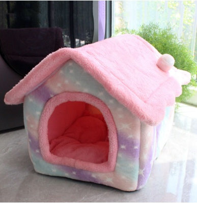 Foldable Dog House - Warm Winter Kennel & Pet Bed Canada