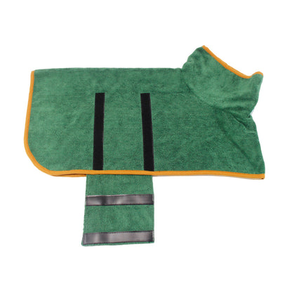 Absorbent Pet Bathrobe | Microfiber Waist Wrap | AlexThePet