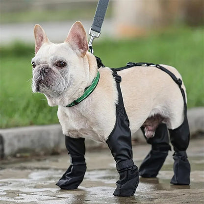 Waterproof Dog Shoes - Adjustable & Breathable Pet Boots CA