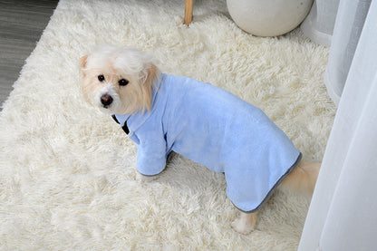 Quick Drying Pet Towel - Absorbent Bathrobe for Dogs & Cats