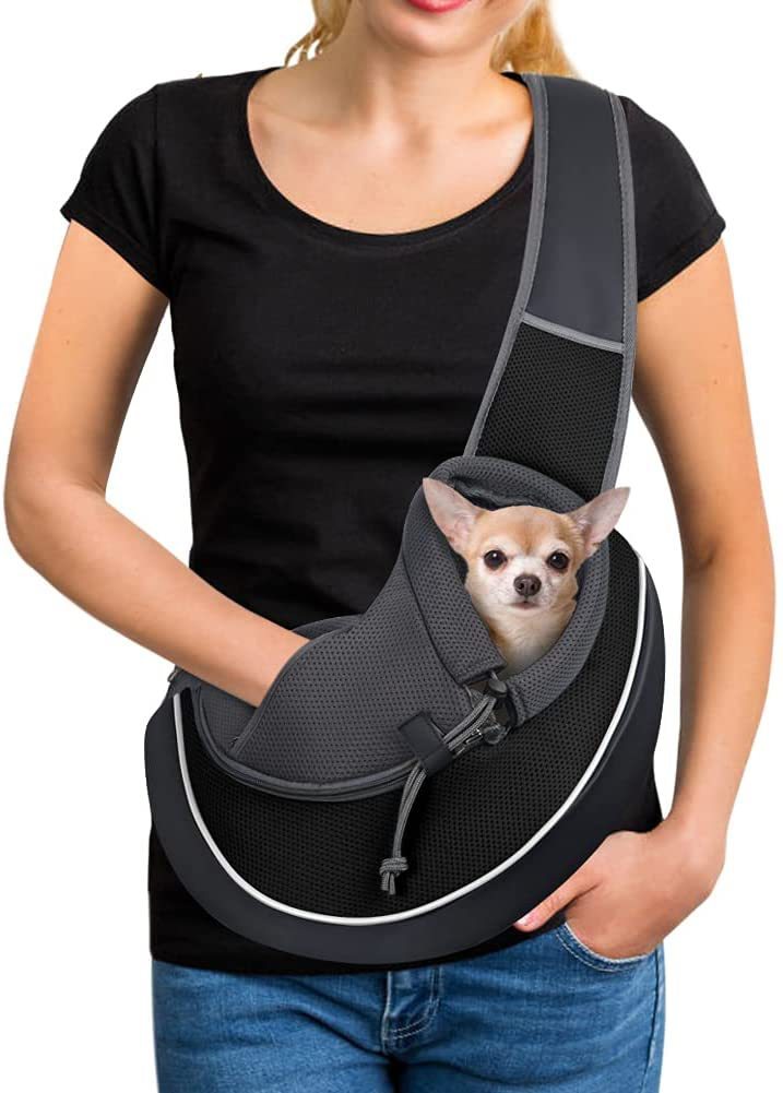 Outdoor Pet Carrier | Women's Portable Crossbody Pets Bag