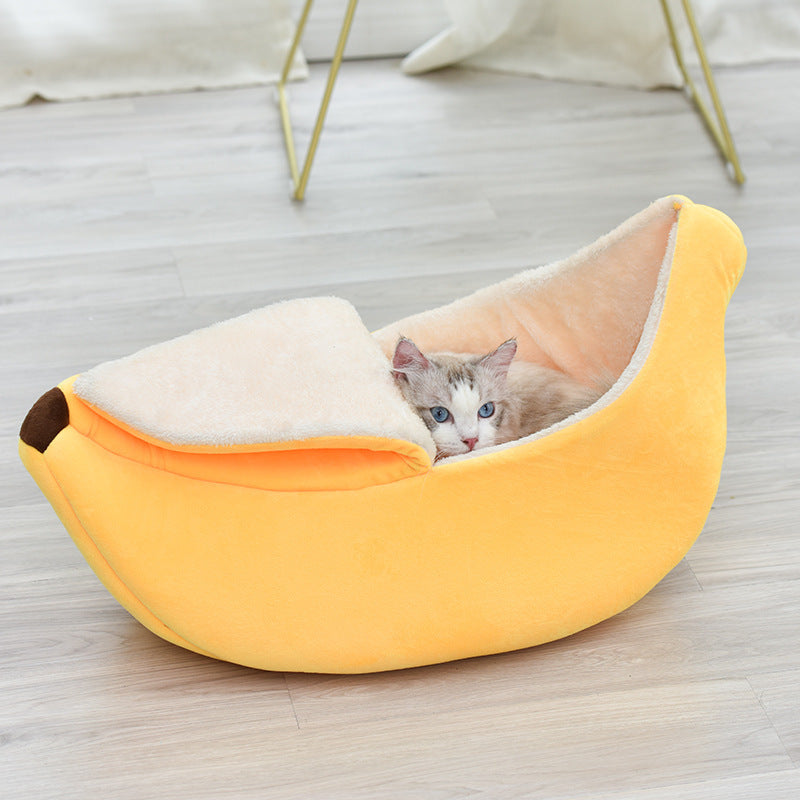 Removable and Washable Cat Bed - Cozy Nest for Pets 