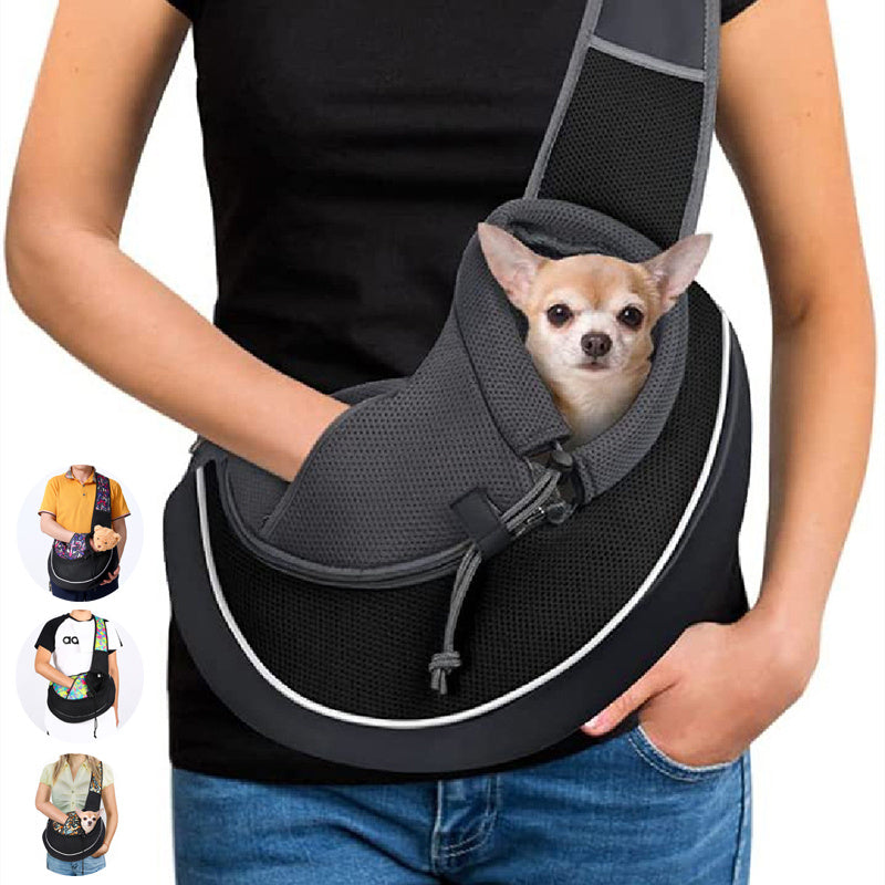 Outdoor Pet Carrier | Women's Portable Crossbody Pets Bag