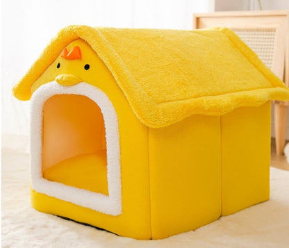 Foldable Dog House - Warm Winter Kennel & Pet Bed Canada