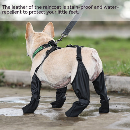 Waterproof Dog Shoes - Adjustable & Breathable Pet Boots CA