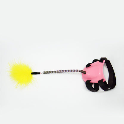 Cat Toy Funny Cat Stick with Strong Feathers-Alexthepet.com