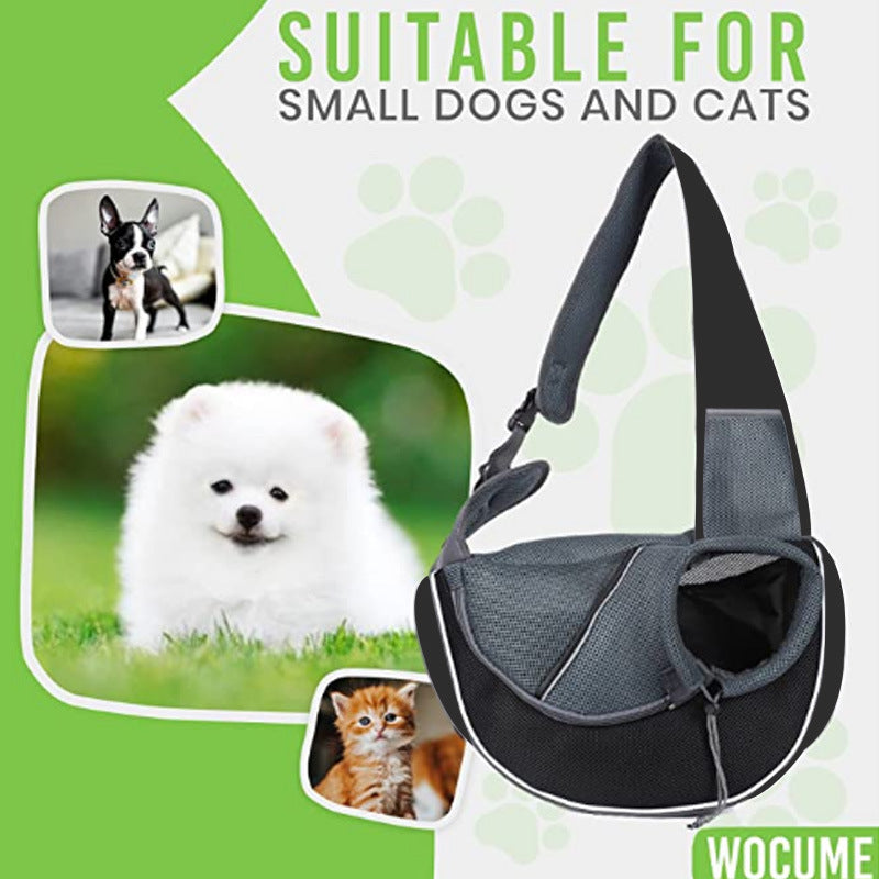 Outdoor Pet Carrier | Women's Portable Crossbody Pets Bag