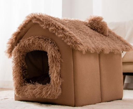 Foldable Dog House - Warm Winter Kennel & Pet Bed Canada