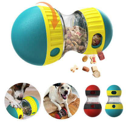 Food Dispensing Dog Toy Tumbler Leaky Food Ball Puzzle Toys