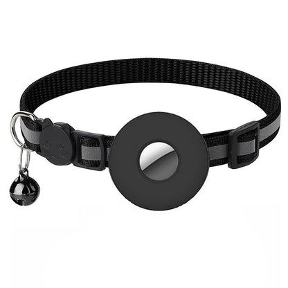 Airtag Pet Collar - Reflective, Adjustable, Bell for Pets