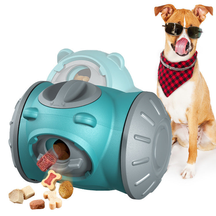 Dog Tumbler Toy - Interactive Slow Feeder for Small Dogs