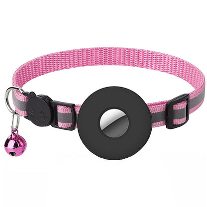 Airtag Pet Collar - Reflective, Adjustable, Bell for Pets