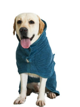 Absorbent Pet Bathrobe | Microfiber Waist Wrap | AlexThePet