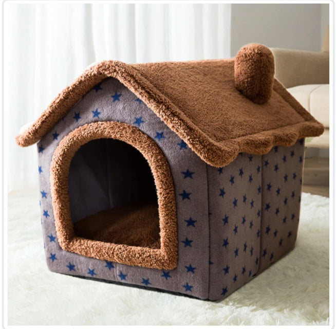 Foldable Dog House - Warm Winter Kennel & Pet Bed Canada