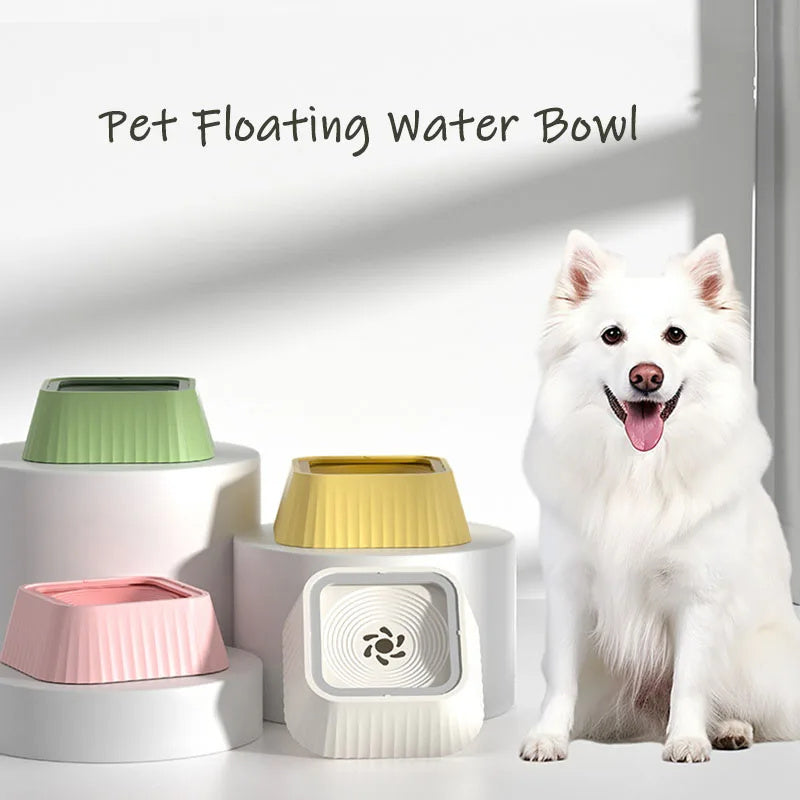 Floating Bowl - Splash-Free Portable Pet Water Bowl