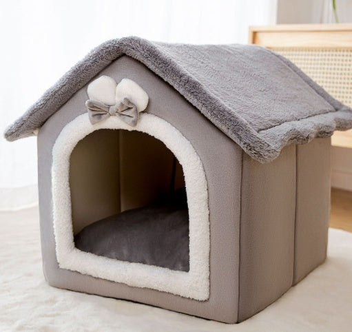 Foldable Dog House - Warm Winter Kennel & Pet Bed Canada